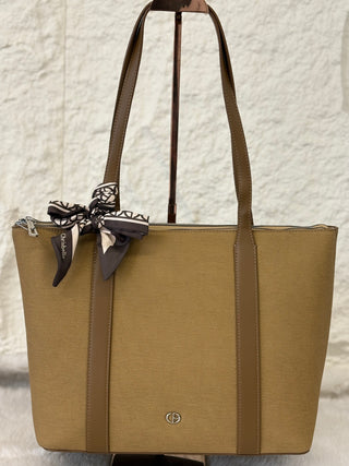 Buy khaki Chrisbella Tote Bag Code AA1035
