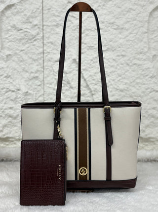 Buy coffee-beige EMILY LORAN Tote Bag Code EL-11028