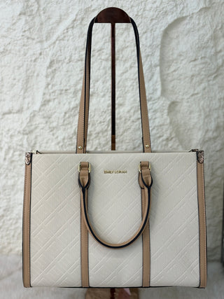 Buy cream EMILY LORAN Hand Bag Code EL-4001